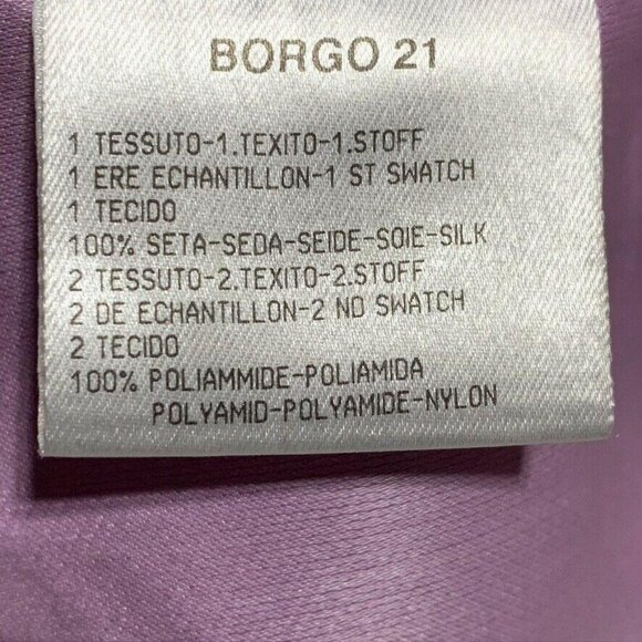 Elegant Giorgio Armani Women's Silk Blazer With 3/4 Sleeves & Illusion Back - Picture 7 of 8